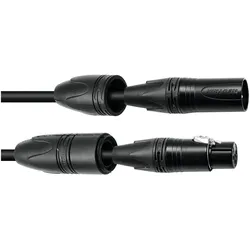 Psso DMX Kabel IP65 3pol 1,5m sw (1.50 m), Audiokabel