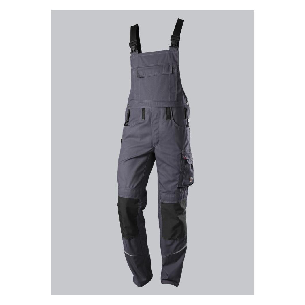 BP Latzhose 1804 720, Gr. 56,dunkelgrau/schwarz (56) (4055301115478)