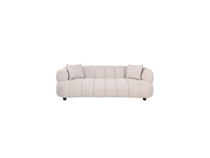 Hochwertiges 3-Sitzer Design Sofa „Amelia“ Natural Fancy Richmond Interiors