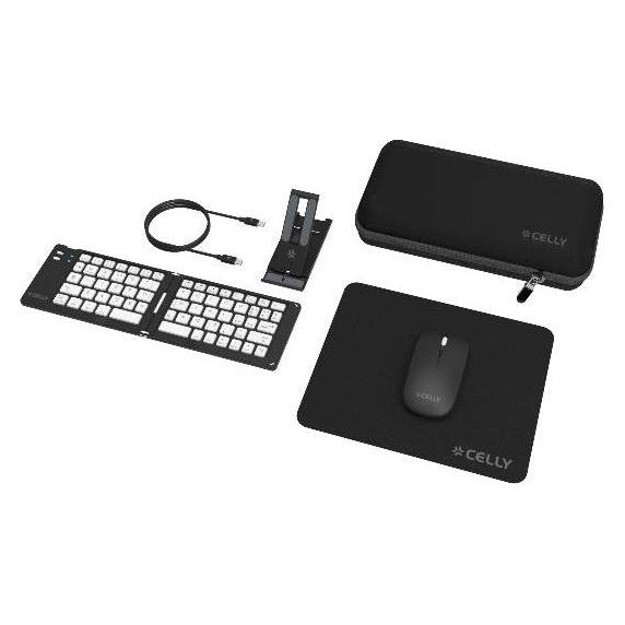 Celly Reisekit Schwarz für mobiles (KITTRAVELBK)
