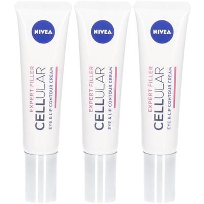 Nivea Cellular Expert Filler Augenpflege 15ml x3 3x15 ml