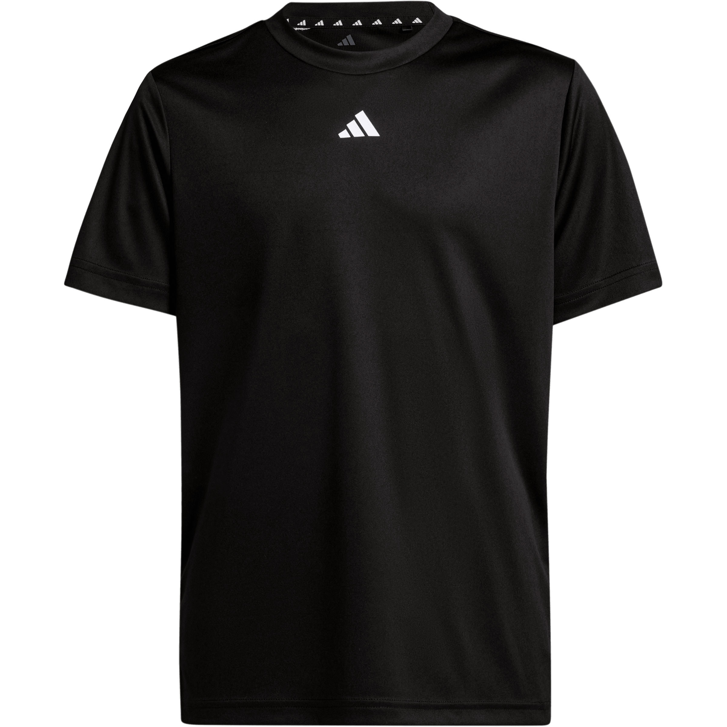 adidas Train Essentials Logo Kinder T-Shirts schwarz Größe 140 Laufen | Lifestyle Elastisch