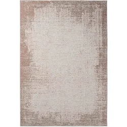 Teppich Silva Mischgewebe, modern und pflegeleicht, rot grau, 200x290 cm