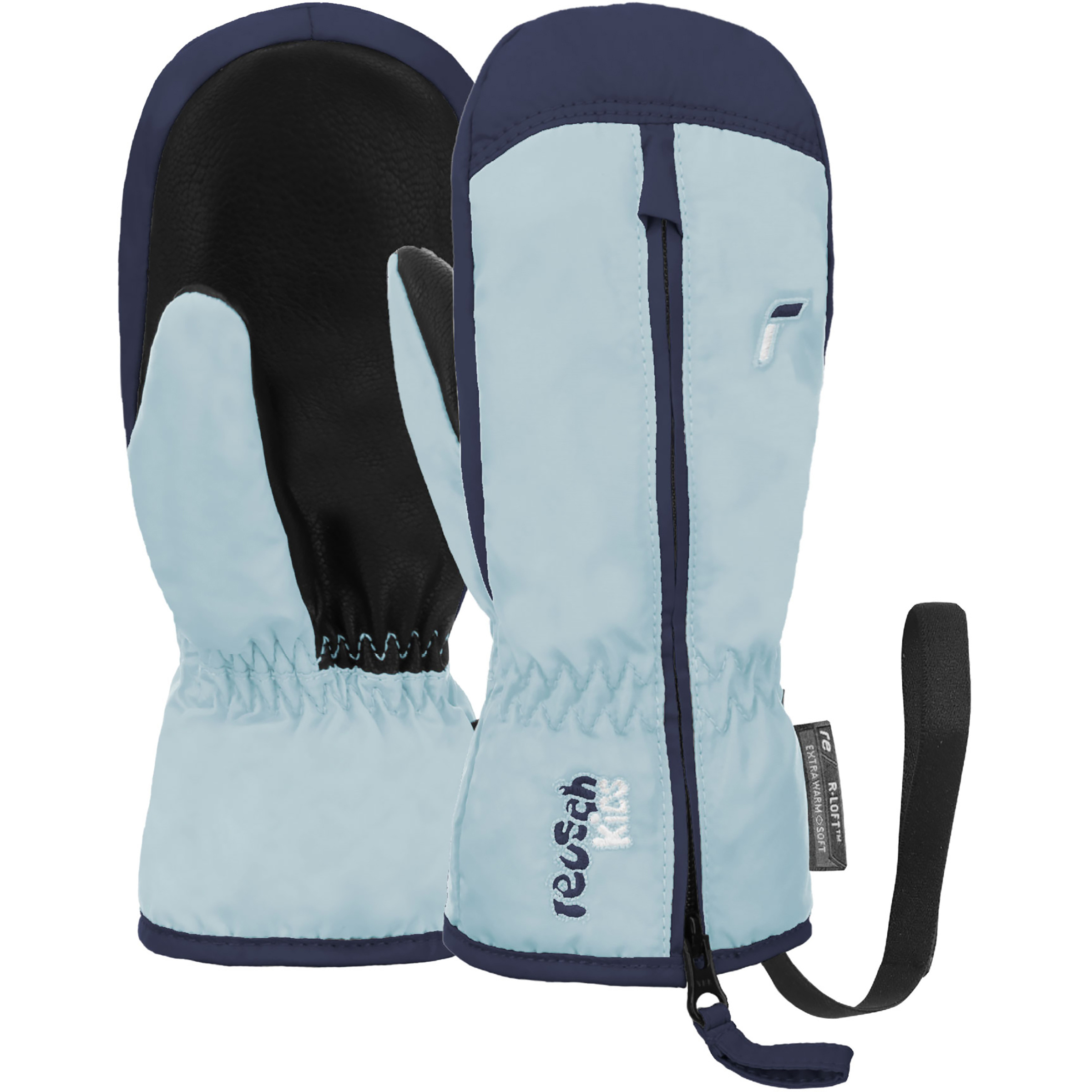 Reusch Ben Kinder Skihandschuhe blau Größe 4 Skifahren Widerstandsfähig Wasserabweisend