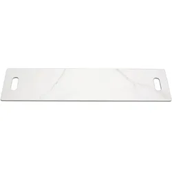 Elementi Keramik Abdeckung für Feuerstelle "Athen",weiß,105 x 28,8 x 1,2 cm (L x B x H)