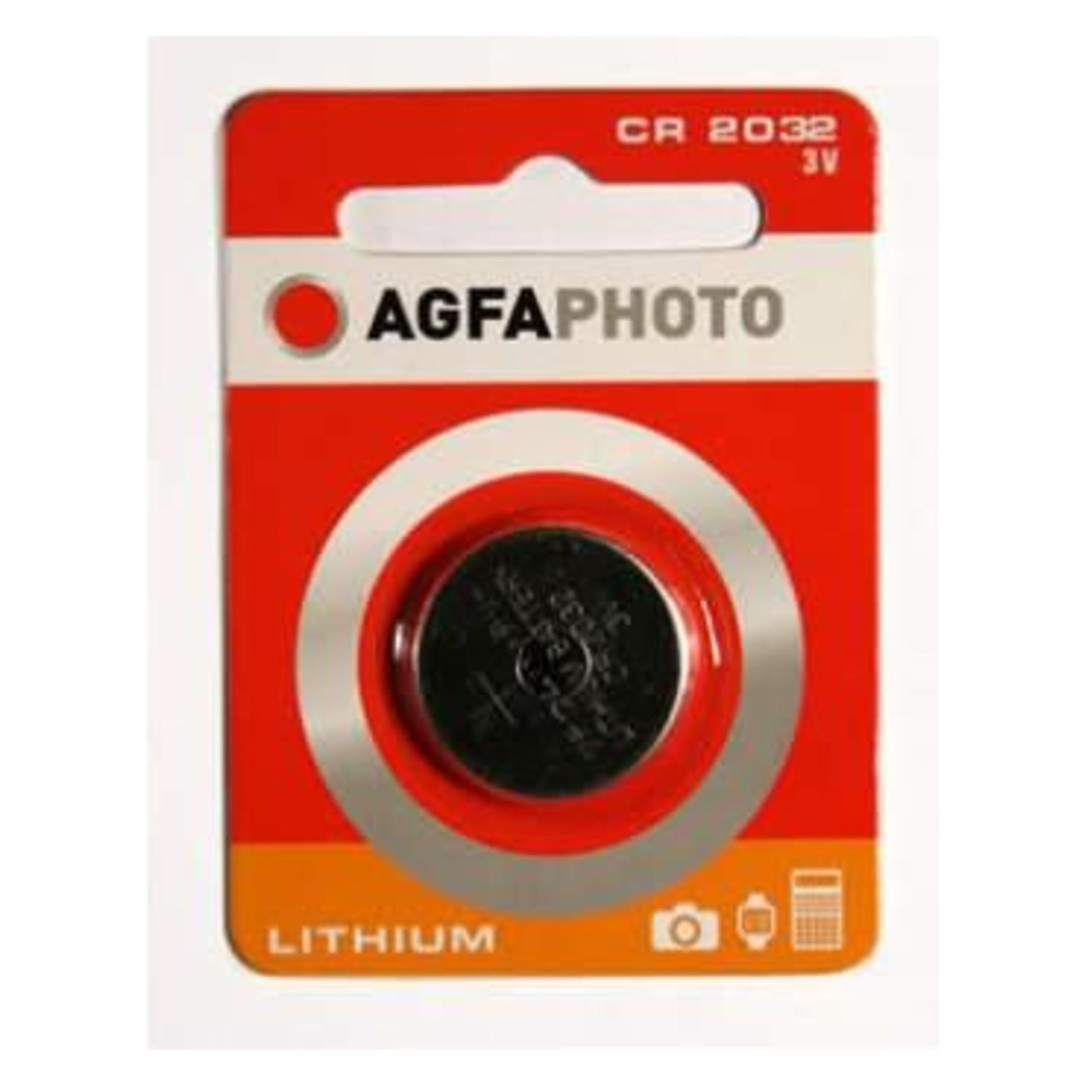 Agfaphoto Lithium CR2032 3V (1 Stk., CR2032, 210 mAh) (CR2032)