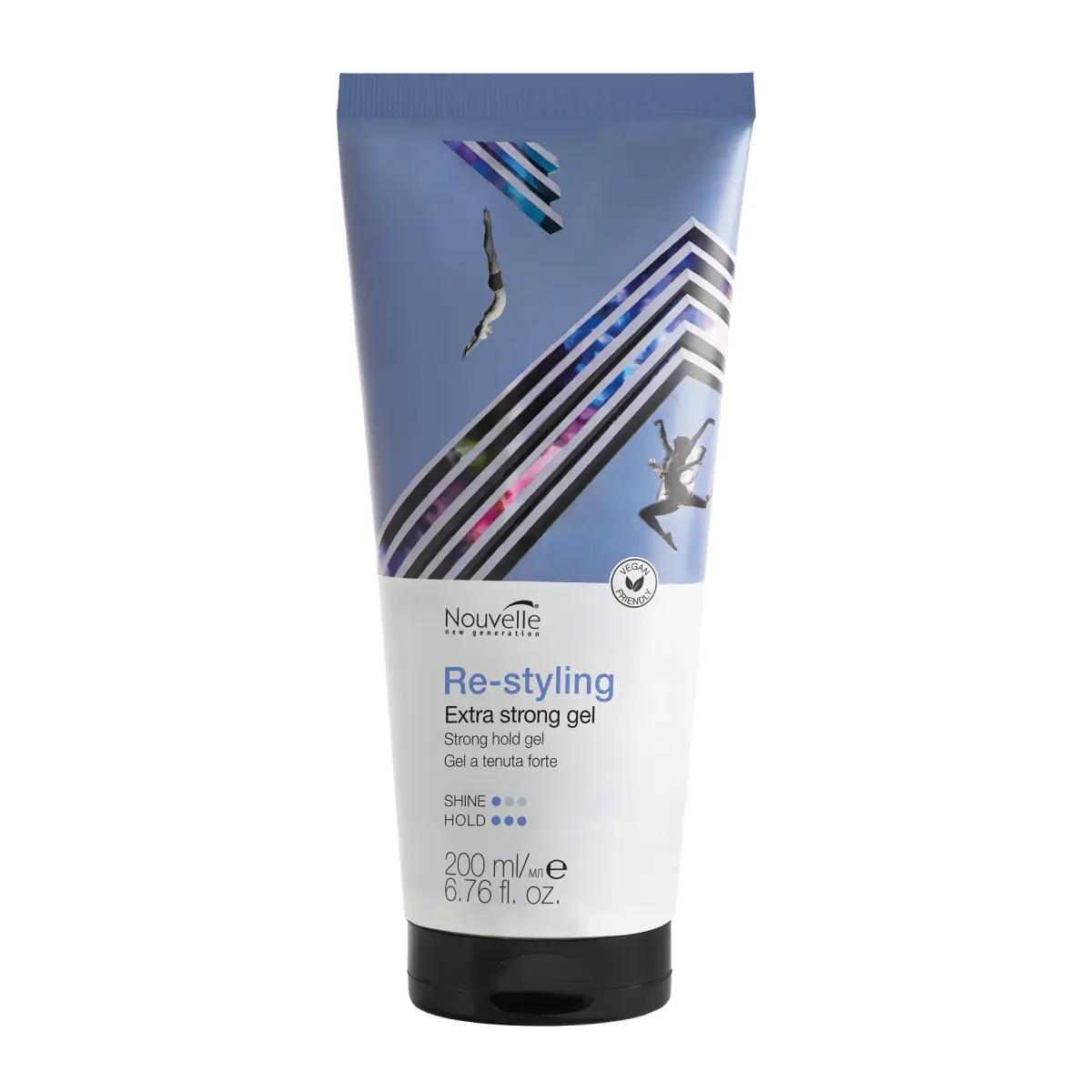 H.S.A. Hair Styling Applications S.p.A. Nouvelle Re-Styling Extra Strong Gel 200ml