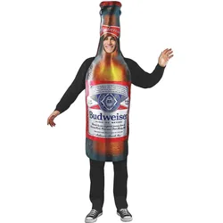 Rasta Imposta Budweiser Bierflasche Karnevalskostüm (One Size)