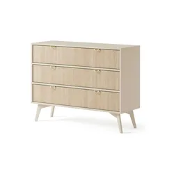 Kommode   ¦ beige ¦ Maße (cm): B: 106 H: 80