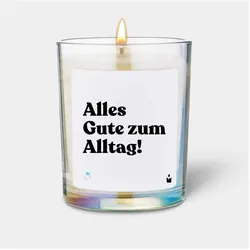 Chatty Candles, Duftkerzen, Duftkerze Woody Alles Gute zum Alltag!