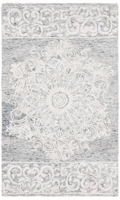 SAFAVIEH Handmade Abstract Julijeta Floral Scroll Wool Rug