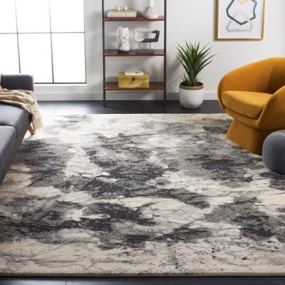 SAFAVIEH Retro Agnija Modern Abstract Distressed Rug