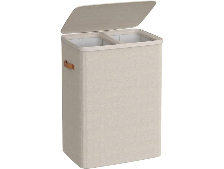 SONGMICS HOME Wäschekorb Songmics 170 l Beige - Wäschekorb