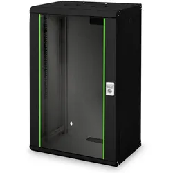 Digitus 20HE 19"-Wandgehäuse Unique Serie RAL 9005 schwarz