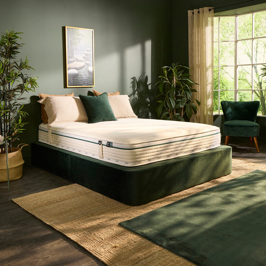 Jay-Be® Natural Fresh Bamboo Hybrid 2000 e-Pocket Mattress Single (3')