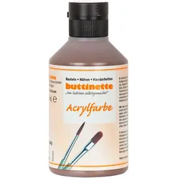 buttinette Acrylfarbe in verschiedenen Farbtönen, 250 ml