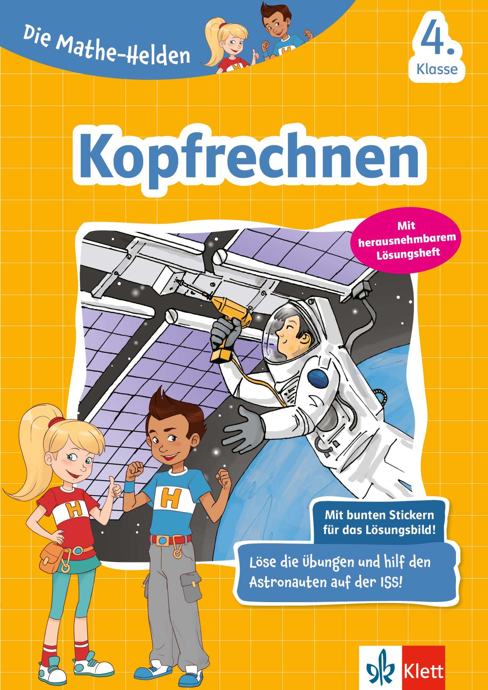 Pons / Klett Lerntraining Klett Die Mathe-Helden: Kopfrechnen 4. Klasse
