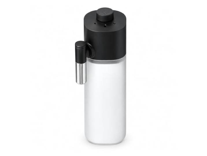 Milchtank-Baugruppe, Kompatibel Mit Nespresso Gran Lattissima F531 EN650, Ersatz-Milchkaraffe Für Kaffeemaschinen Mit Deckel Und Auslauf(Black)