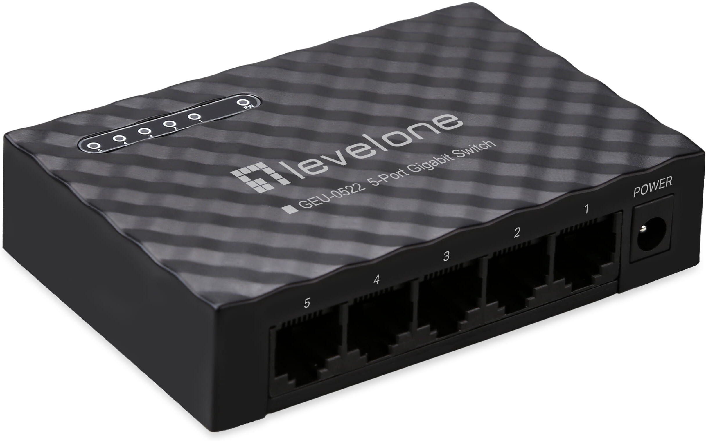 LevelOne 5-Port Unmanaged Gigabit Desktop-Switch