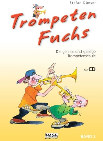 Stefan Dünser - Trompeten Fuchs, Band 2 - Trompetenschule mit CD: Die geniale und spaßige Trompetenschule - Preis vom 30.09.2026 22:30:23 h