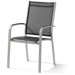 Sieger 911/A-G Stapelsessel Meran, graphit, grau
