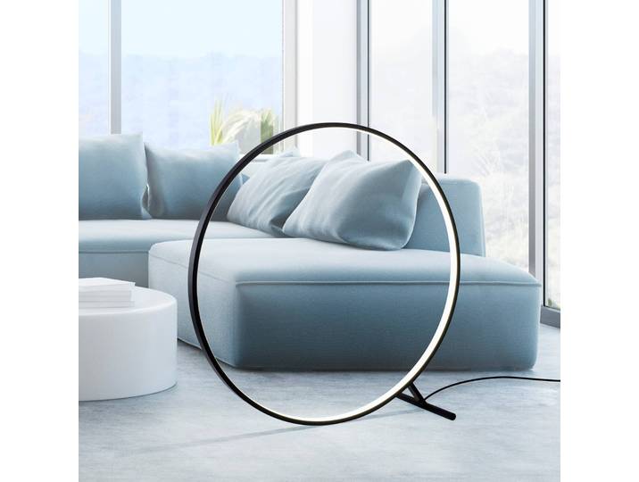 Paul Neuhaus LED Stehlampe Hula, dimmbar, schwarz, für Wohn- / Esszimmer, Aluminium, Modern