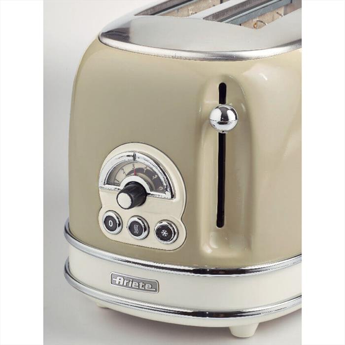 Ariete 155 Tostapane 2 Fette Con Pinze Vintage-beige