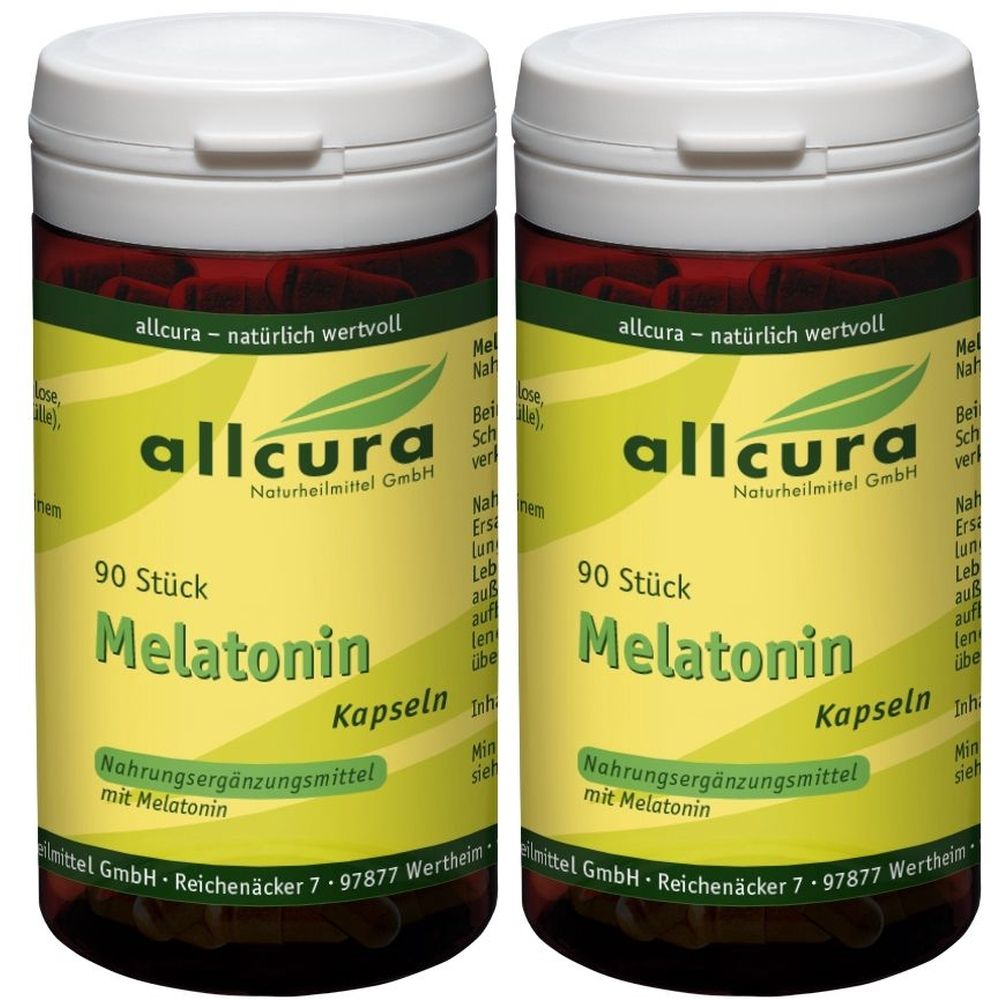 Melatonin Kapseln 1 mg 2x 2x90 St