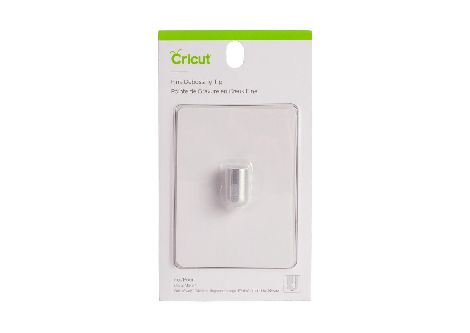 Cricut Ersatz-Tiefprägungsspitze für Schneideplotter silber 2007308