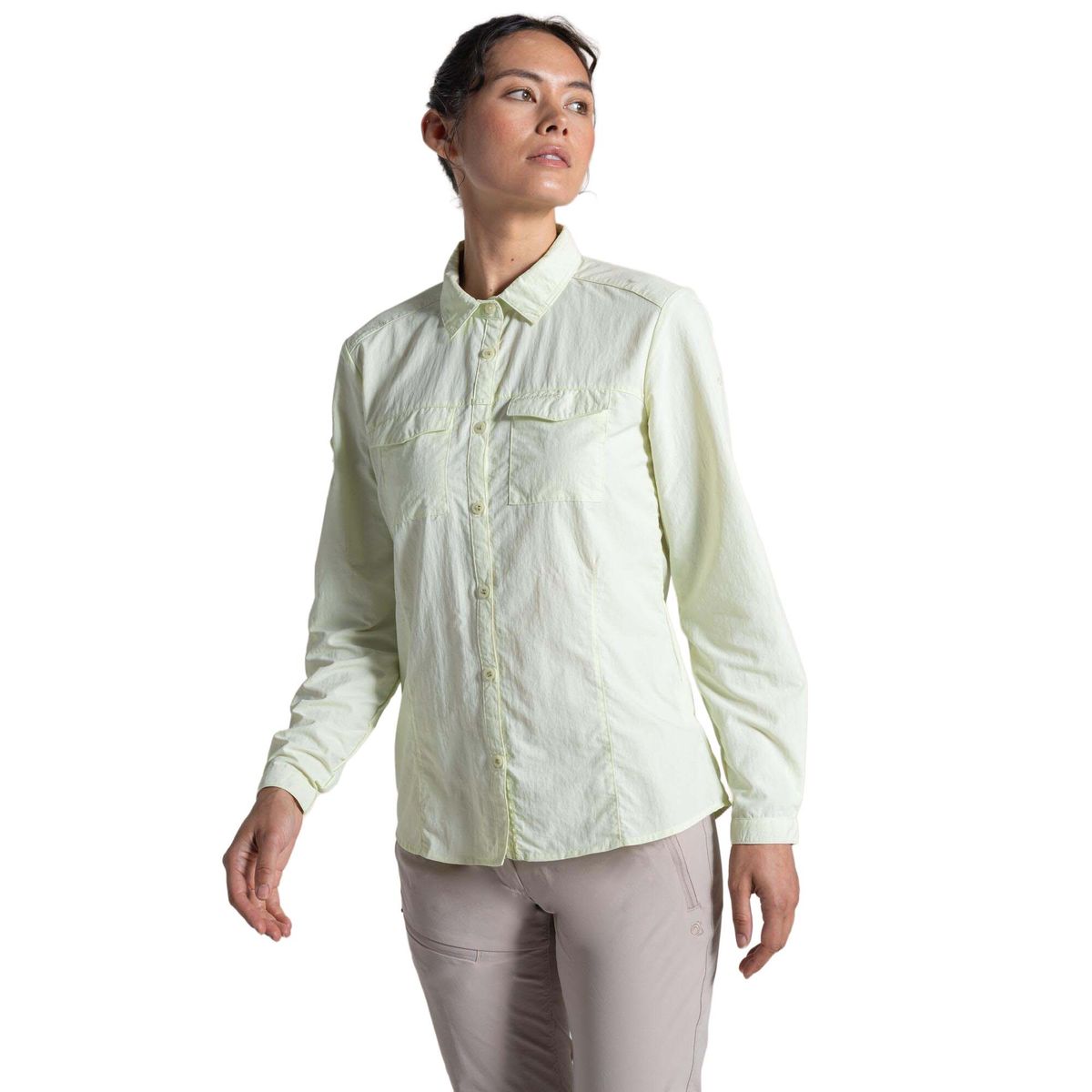 Craghoppers Nosilife Adventure Long Sleeved Shirt III pear drop (1S9) 34 CWS534 1S9 08L