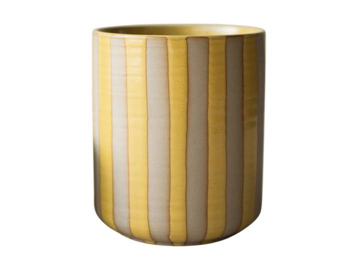 DBKD Cache-pot Line Ø14x16 cm Yellow