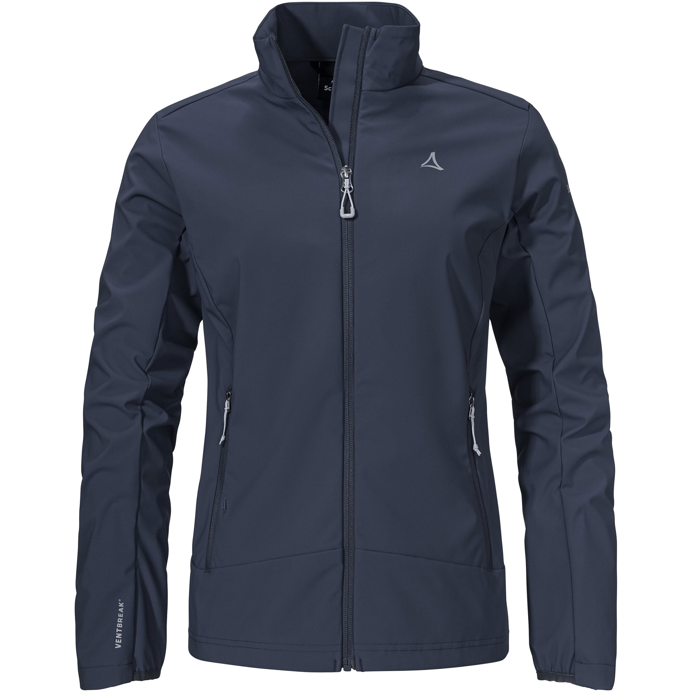Schöffel Style Mirusha Damen Softshelljacke blau Größe 3XL Camping Wasserabweisend Wasserabweisend