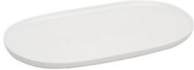 Red Vanilla Every Time White Oval Coupe Platter