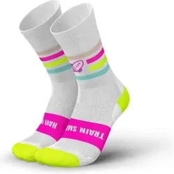 Incylence, Unisex, Sportsocken, Kickass Socks V3 (43 - 46), Weiss, Pink, Grau