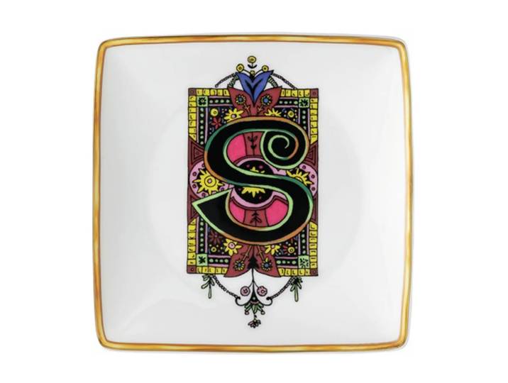 Versace Assiette 12 cm Versace Holiday Alphabet S