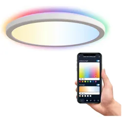 Calex, Deckenleuchte, Halo Smart Decke - Smart Deckenlampe 40 cm - RGB und warmes weisses Licht - Weiss