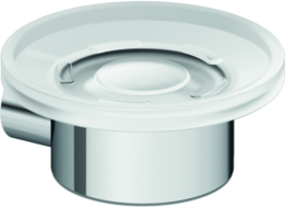 Kludi VELA R Seifenschale 5898505 transparentes Glas chrom