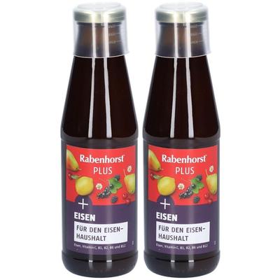 Rabenhorst Eisen Plus Saft 2x 2x450 ml