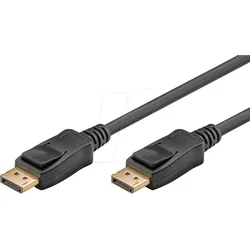 GOOBAY 74761 - Displayport 2.X Kabel, 16K 60Hz, 2,0 m