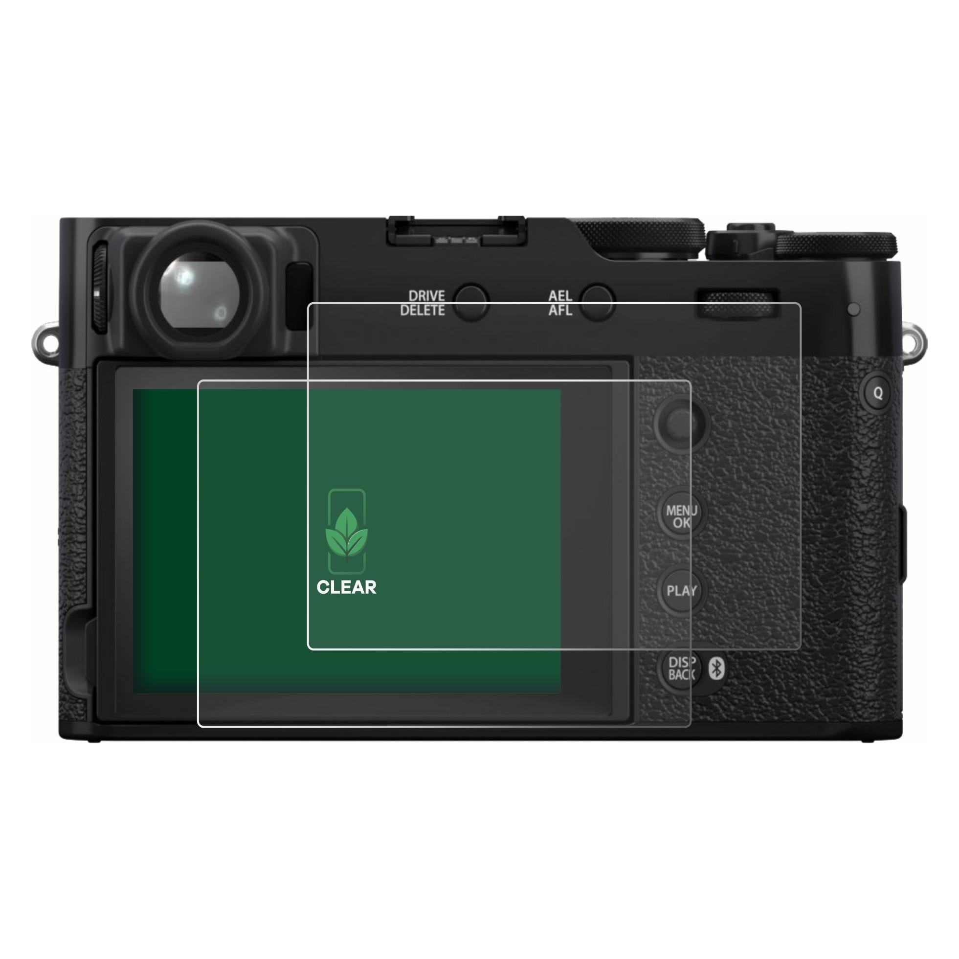 ScreenLeaf Schutzfolie für Fujifilm X100VI Displayschutz Display Schutz Folie Klar Transparent (6153440)