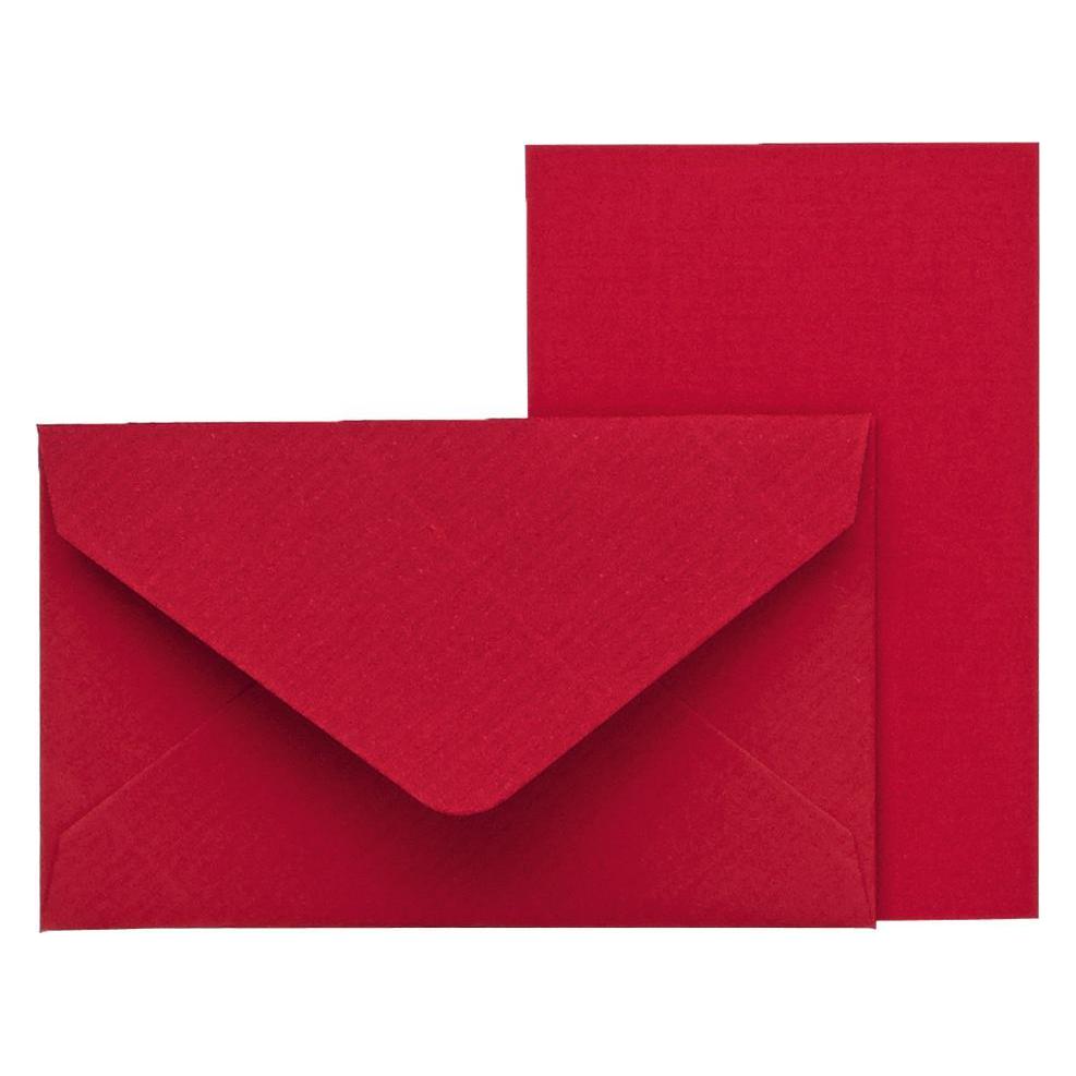Rössler Weihn. Briefkarte Kleine Feine rot (10 Stk.) (18298095036)