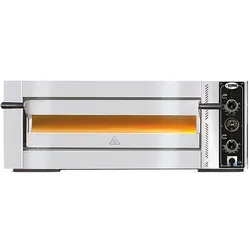 GMG - Pizzaofen PE66 E - elektrisch - 6x Ø30cm | 6kW | 400V - Edelstahl 1 Backkammer