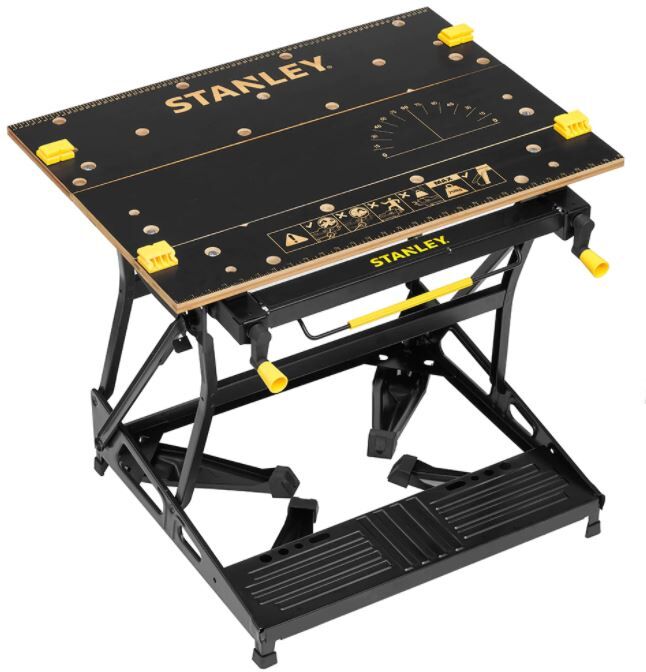 Établi-étau pliable 2 en 1 serrage vertical STANLEY STST83800-1