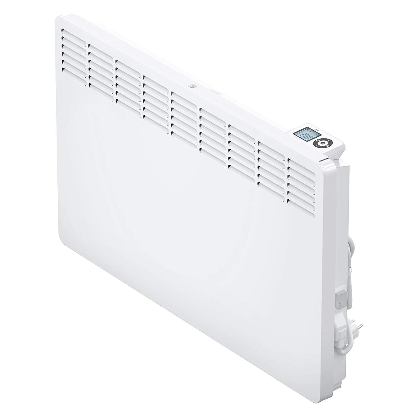 AEG Haustechnik WKL 2005, 2000 W Wandkonvektor für ca. 20 m², mit Stecker (2000 W) (236535)