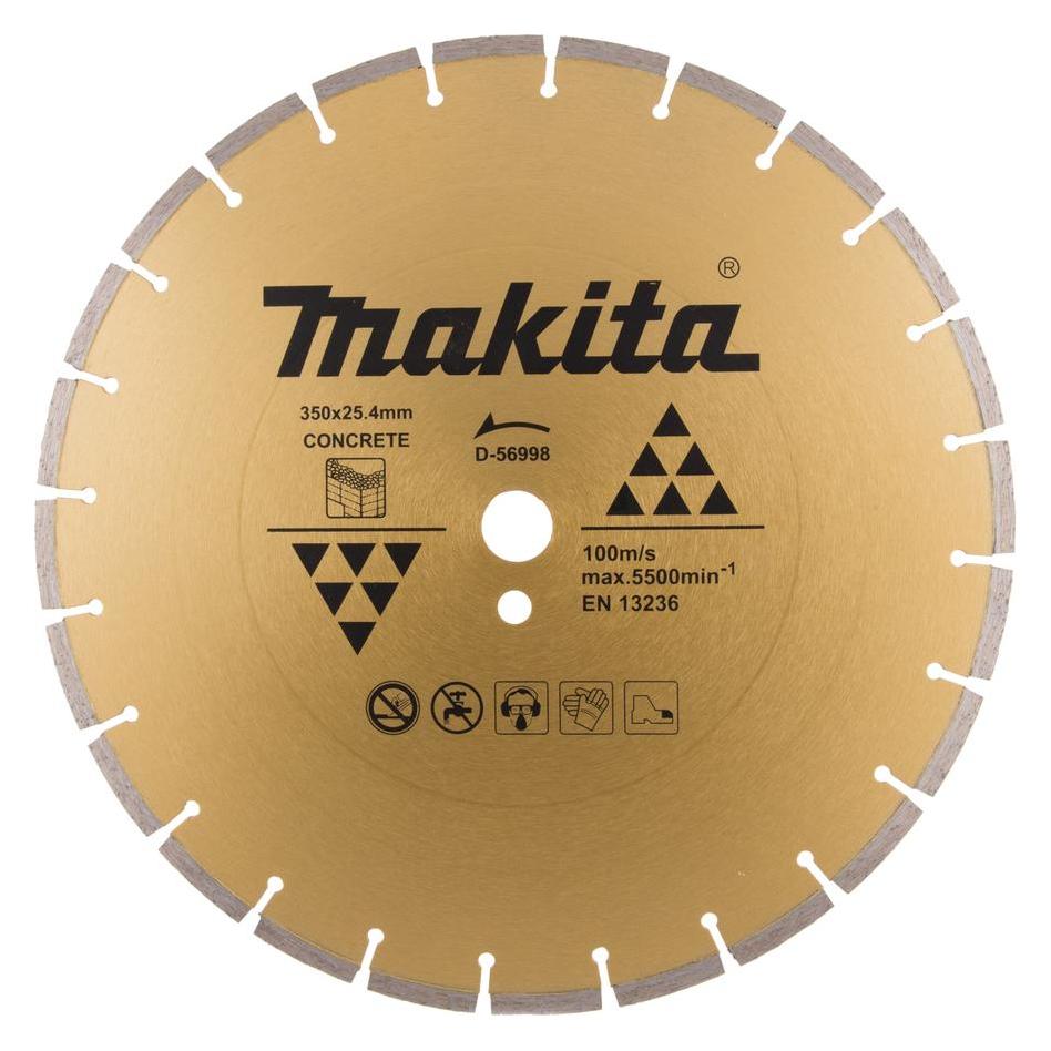 Makita D-56998 Dem. Scheibe für Beton 350/25,4 mm Standardklasse (D-56998)