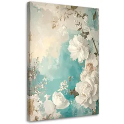 LEINWANDBILD Blumen 80x120cm