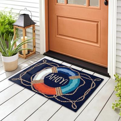Lush Decor Frontporch Ahoy Indoor/Outdoor Rug