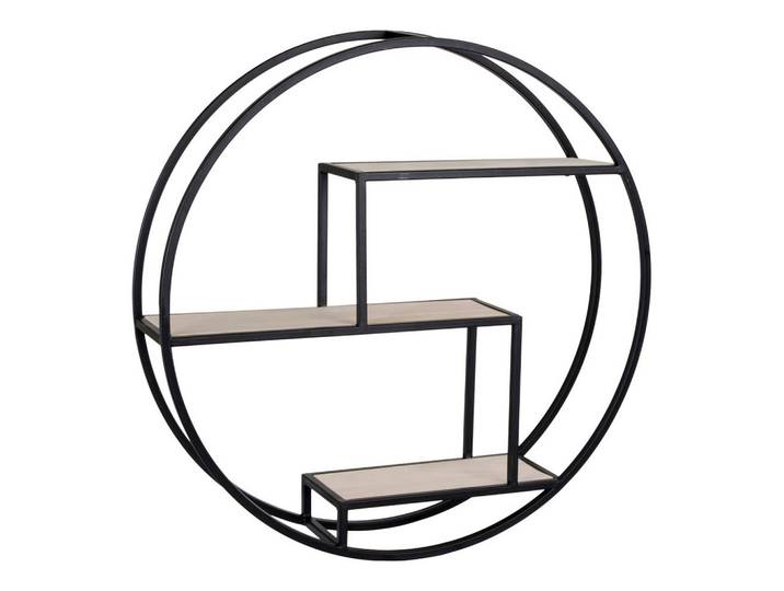 Wandregal Rotterdam Shelf Schwarz