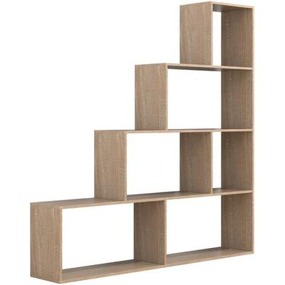 Holz Regal Raumteiler Standregal Bücher Dubila L