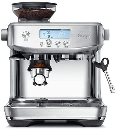 Sage The Barista Pro Siebträgermaschine Gebürstetes Edelstahl - - MaxiCoffee